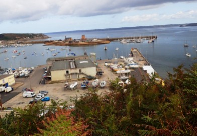 Our yacht berth in Camaret